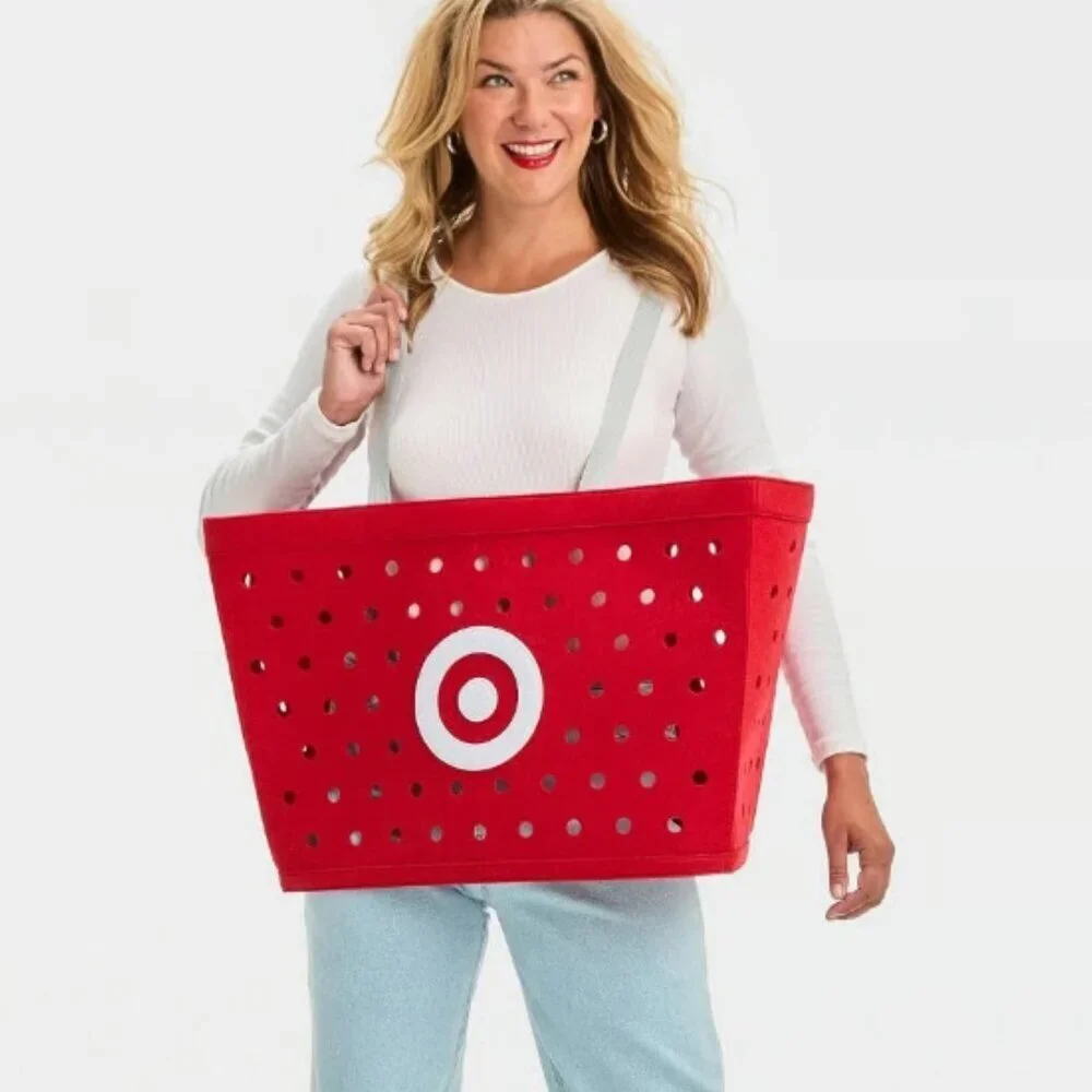 Adult Target Shopping Basket Halloween Costume + pet costume
